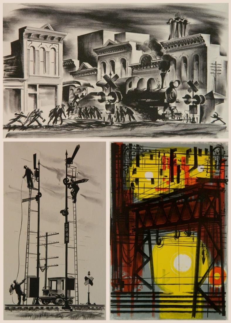 Edwin Fulwider 3 lithographs (1 of 10)