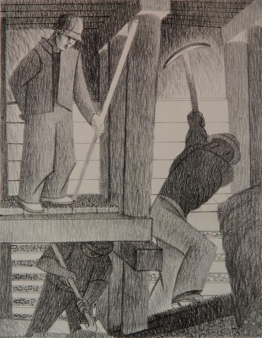 John Haley lithograph (1 of 3)