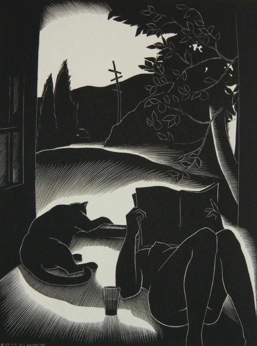 Paul Landacre wood engraving (1 of 3)