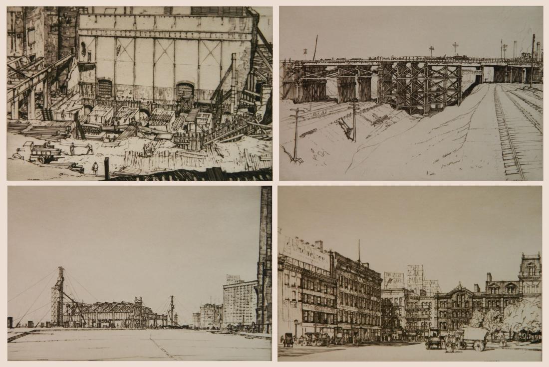 Louis Conrad Rosenberg 4 drypoint (1 of 9)