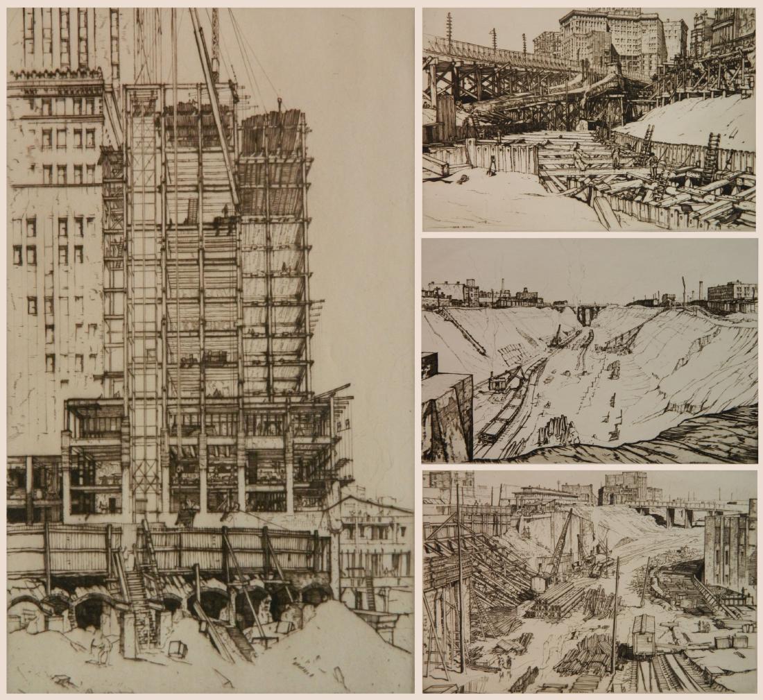 Louis Conrad Rosenberg 4 drypoint (1 of 7)