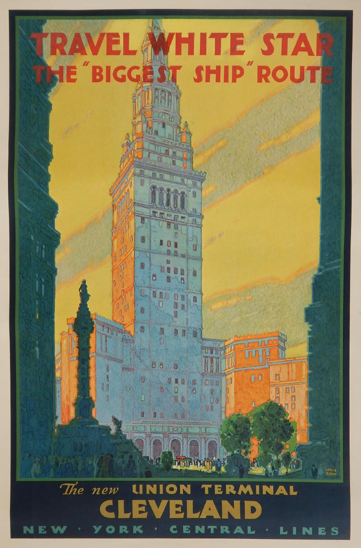 Leslie Ragan lithographic poster (1 of 3)