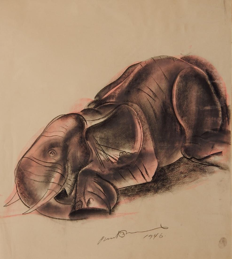 Paul B. Travis pastel (1 of 4)