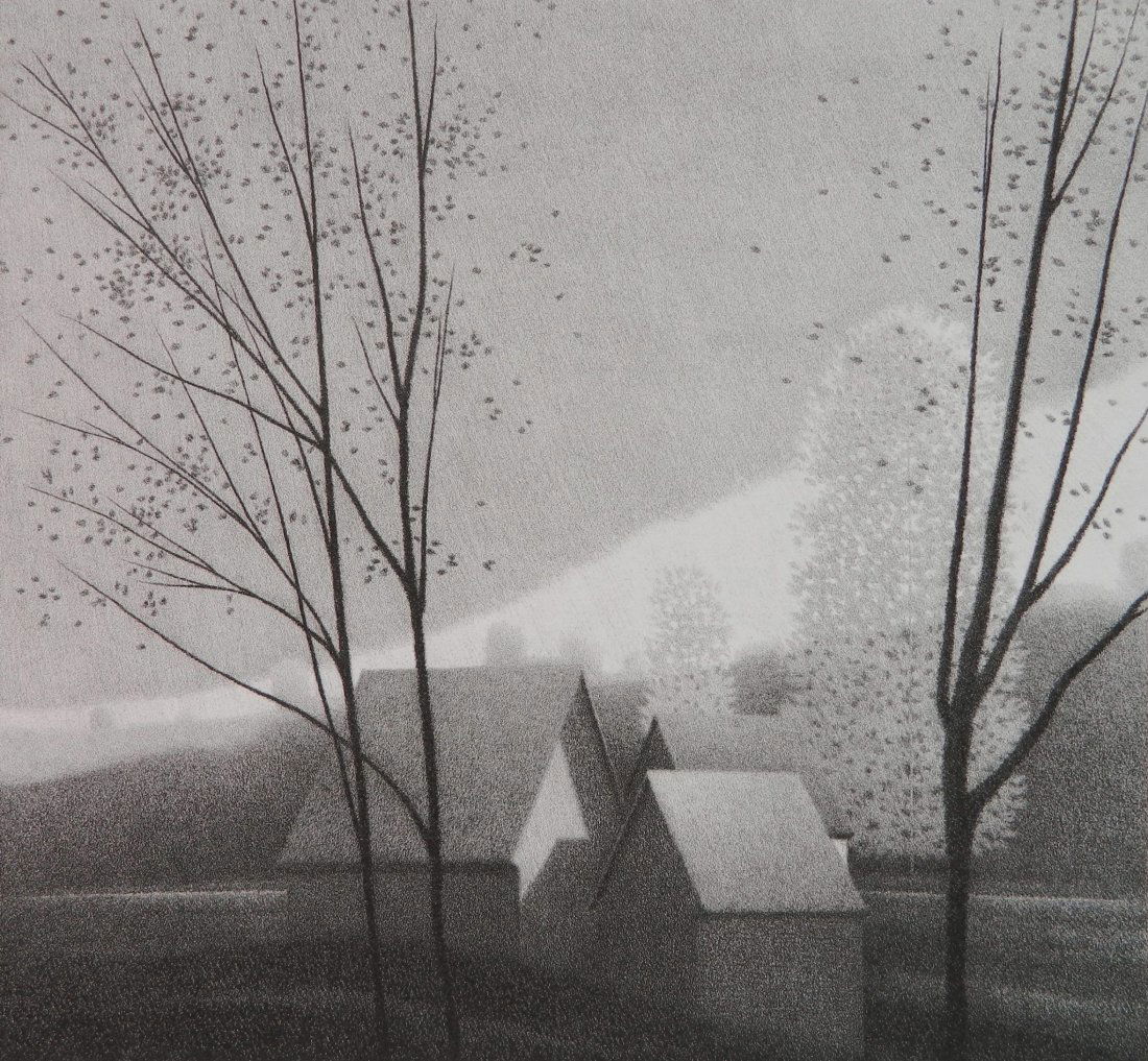 Robert Kipniss lithograph (1 of 4)