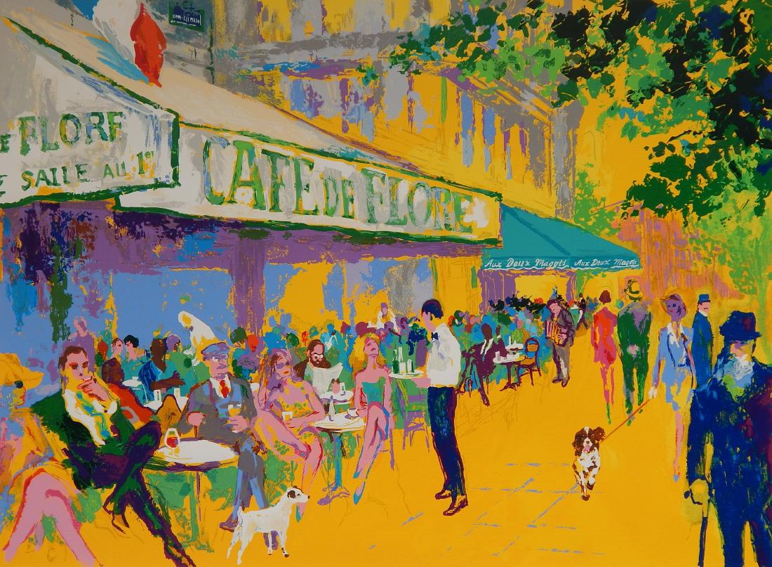 Leroy Neiman silkscreen in color (1 of 3)