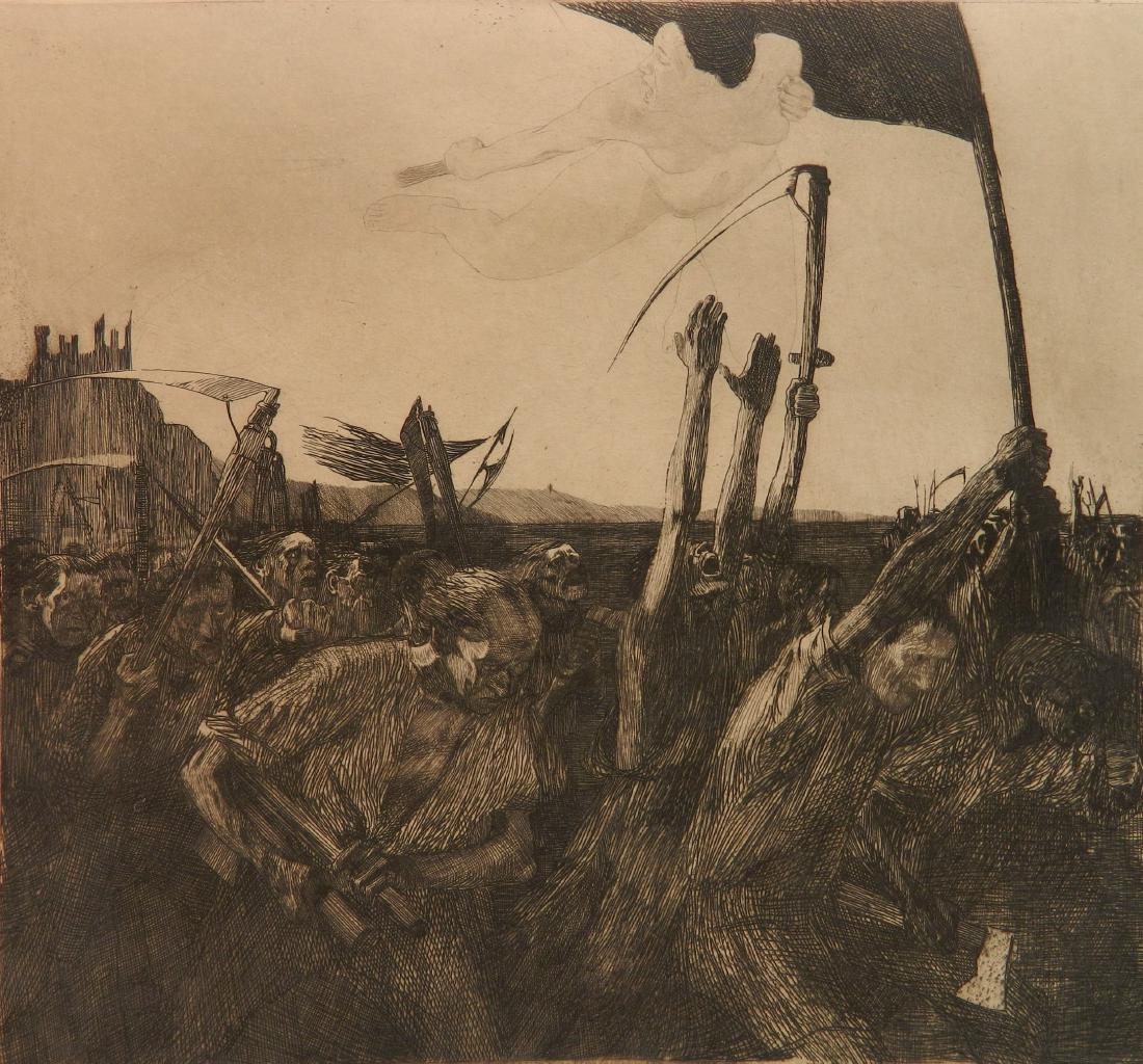 Kaethe Kollwitz etching (1 of 3)