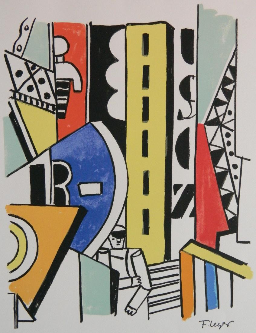 Fernand Leger lithograph (1 of 4)