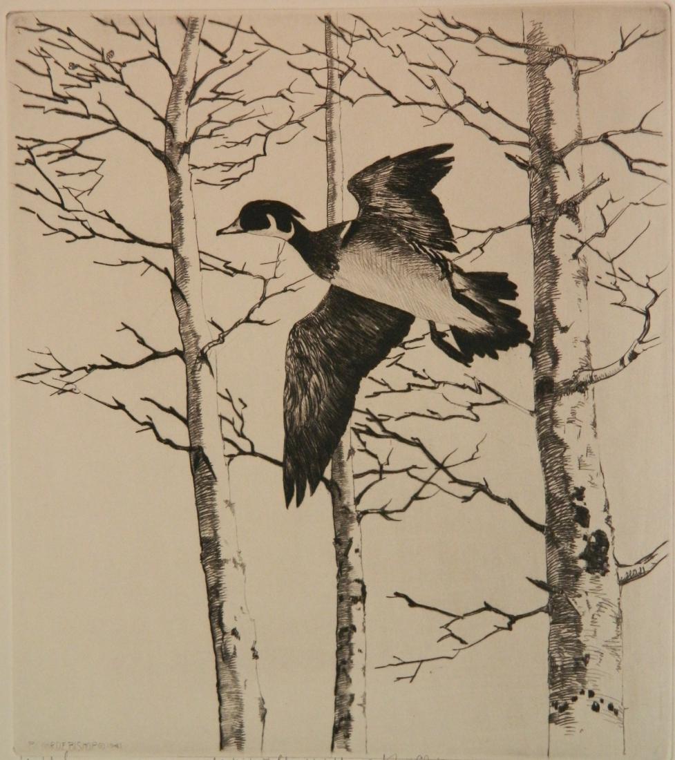 Richard Bishop drypoint (1 of 4)