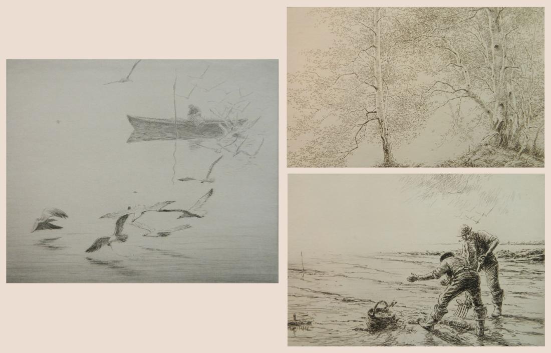 Kerr Eby 3 etchings (1 of 9)