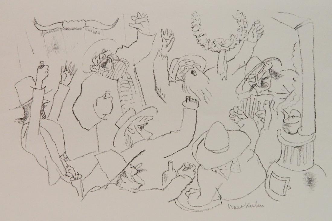Walt Kuhn lithograph (1 of 4)