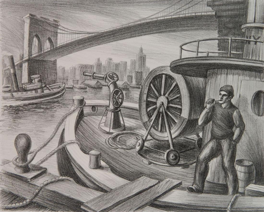 Jack McMillen lithograph (1 of 4)