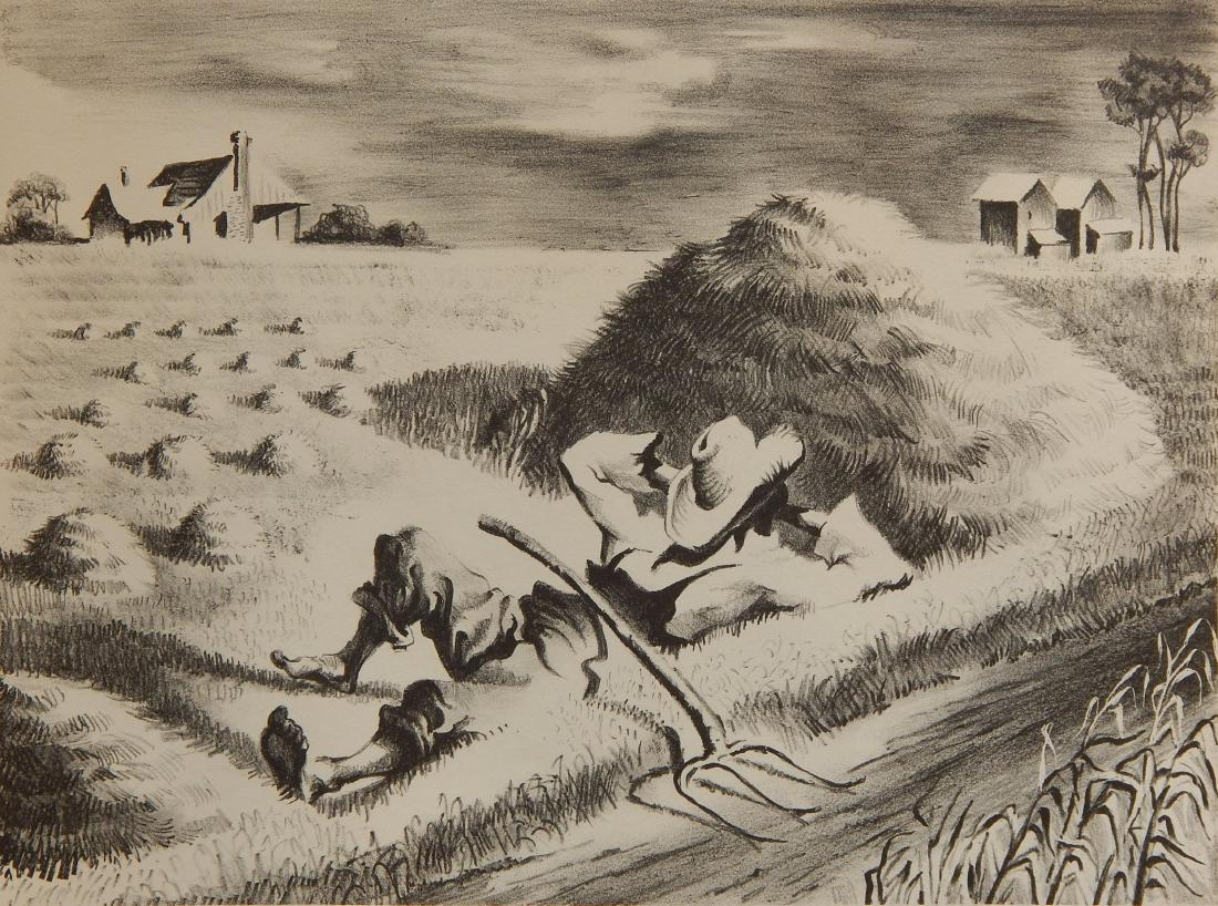 Georges Schreiber lithograph (1 of 4)