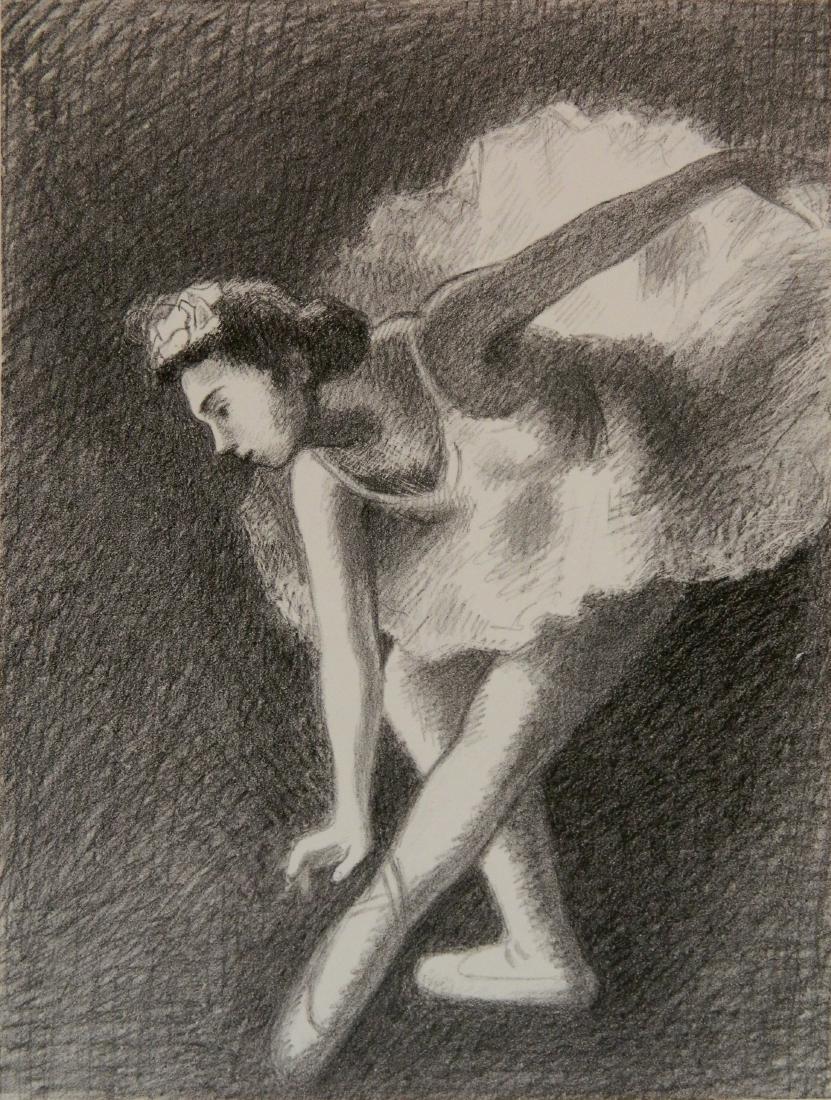 Moses Soyer lithograph (1 of 4)