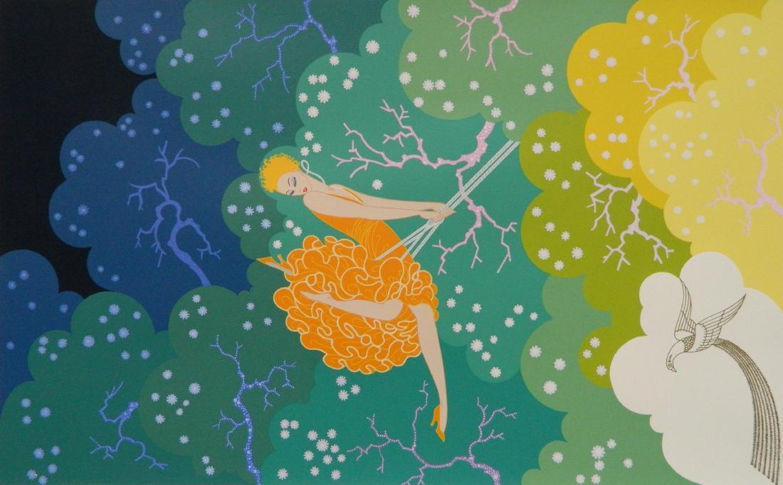 Romain (Erte) De Tirtoff serigraph (1 of 4)