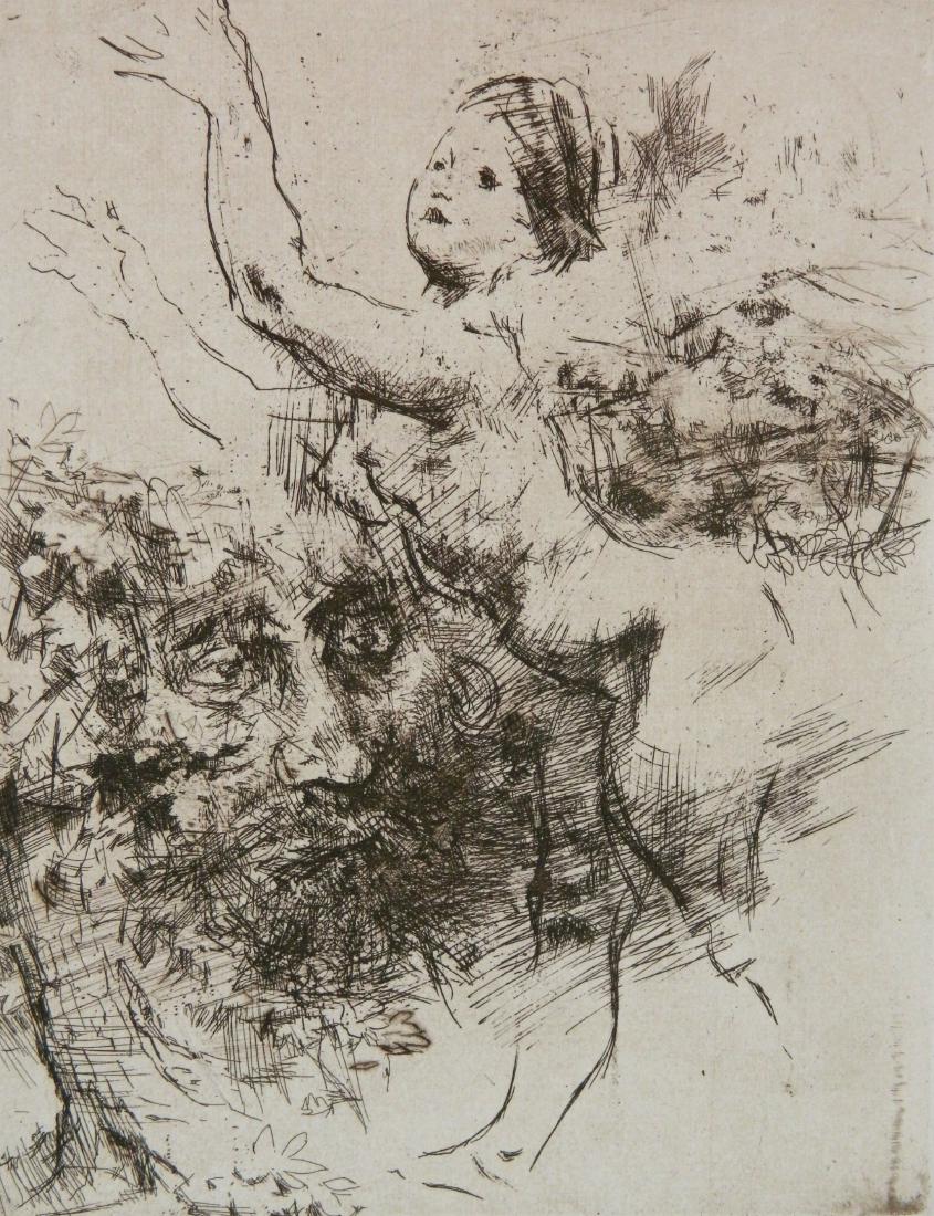 Jack Levine etching (1 of 4)