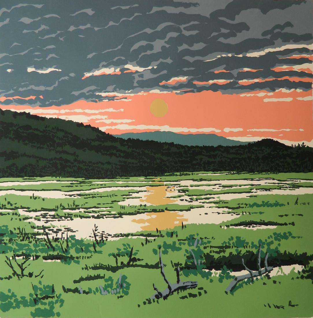 Neil Welliver silkscreen (1 of 4)