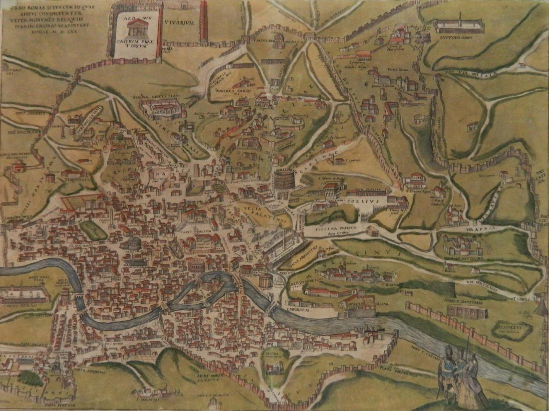 George Braun and Frans Hogenberg etching (1 of 2)