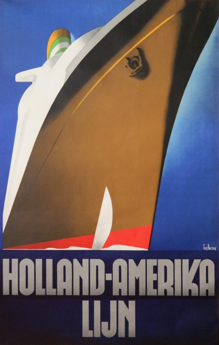 Win Ten Broek lithographic poster (1 of 2)