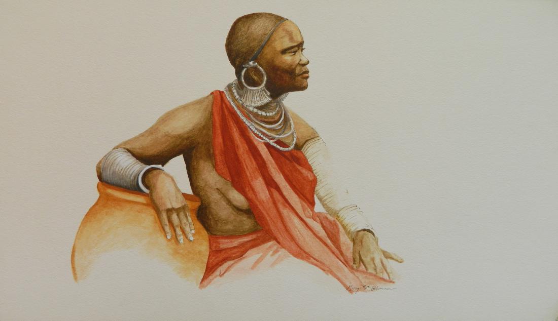 Carlton Plummer watercolor (1 of 5)