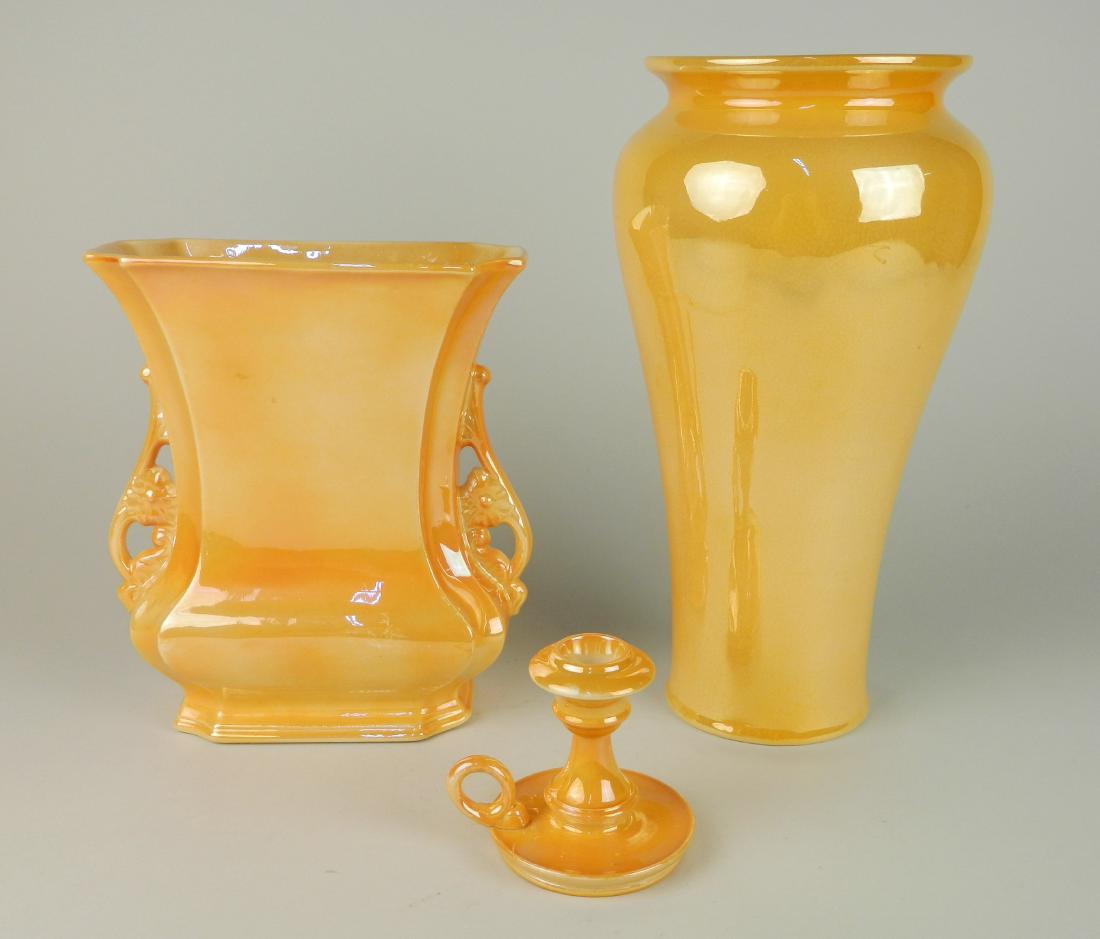 3 Cowan Pottery items (1 of 5)