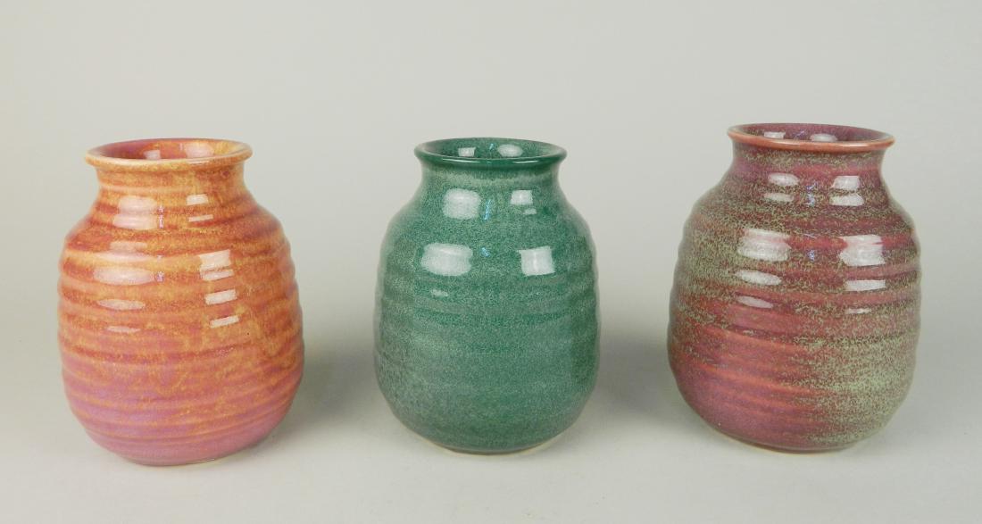 3 Cowan Pottery vases (1 of 5)