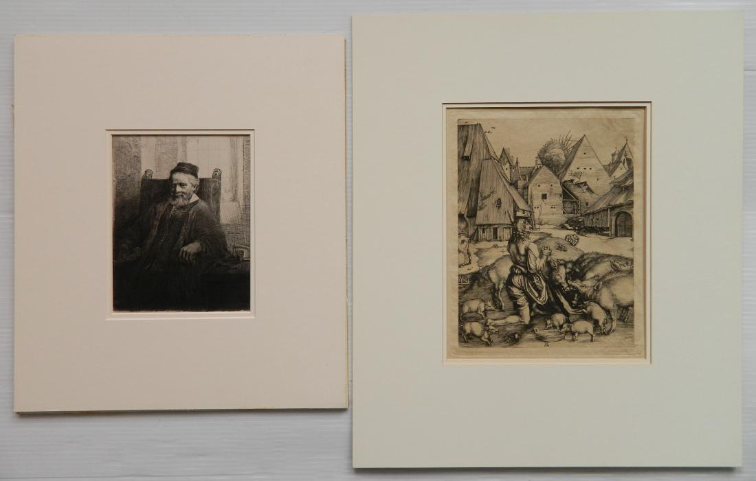 2 Old Master style prints (1 of 8)