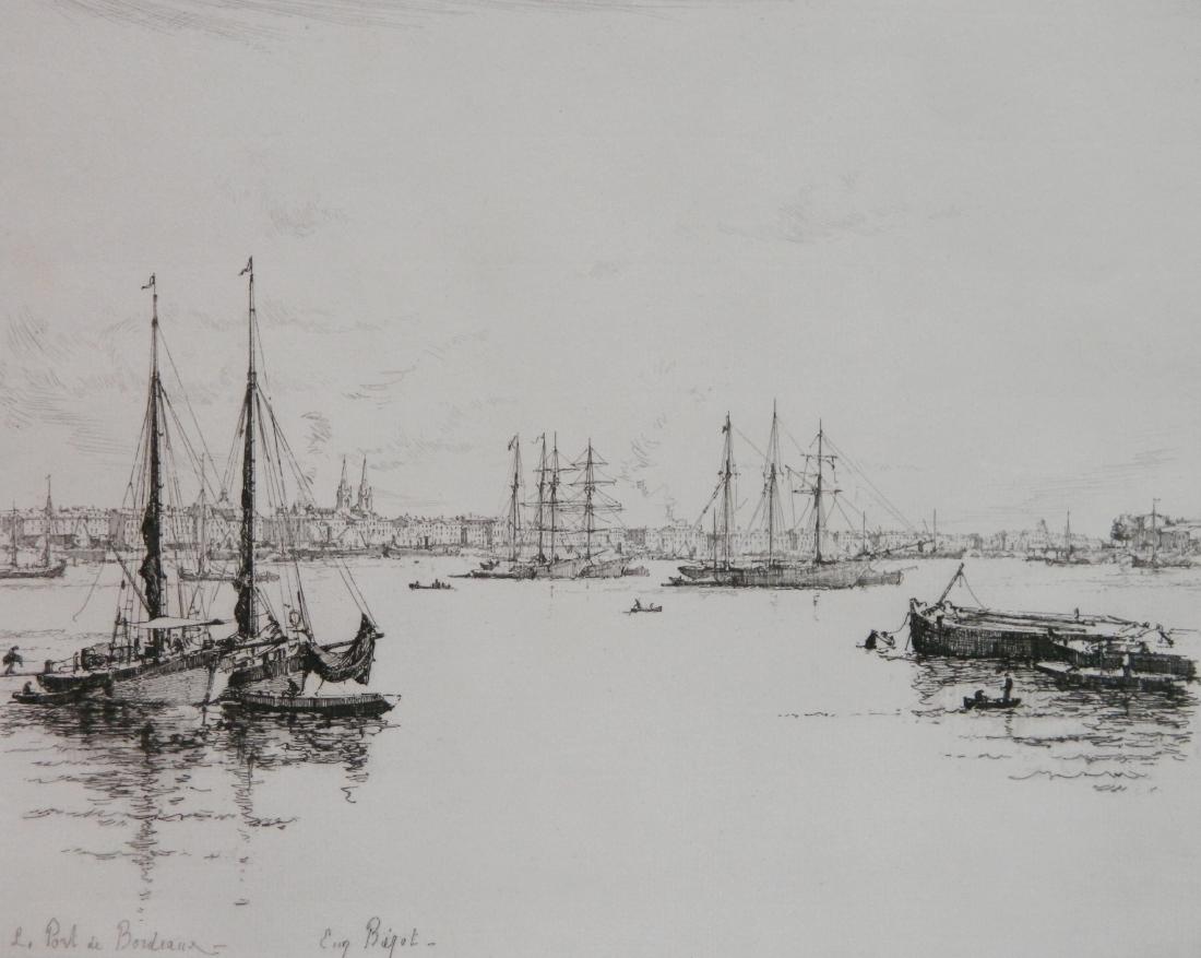 Eugene Bejot etching (1 of 4)