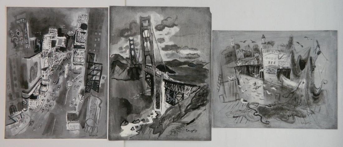 Tibor Gergely 3 gouaches (1 of 8)