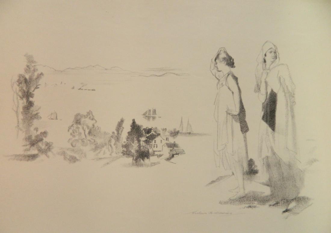 Arthur B. Davies lithograph (1 of 3)