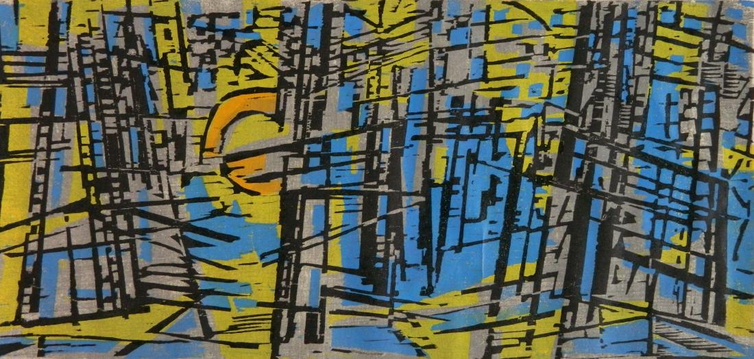 Werner Drewes woodcut (1 of 4)