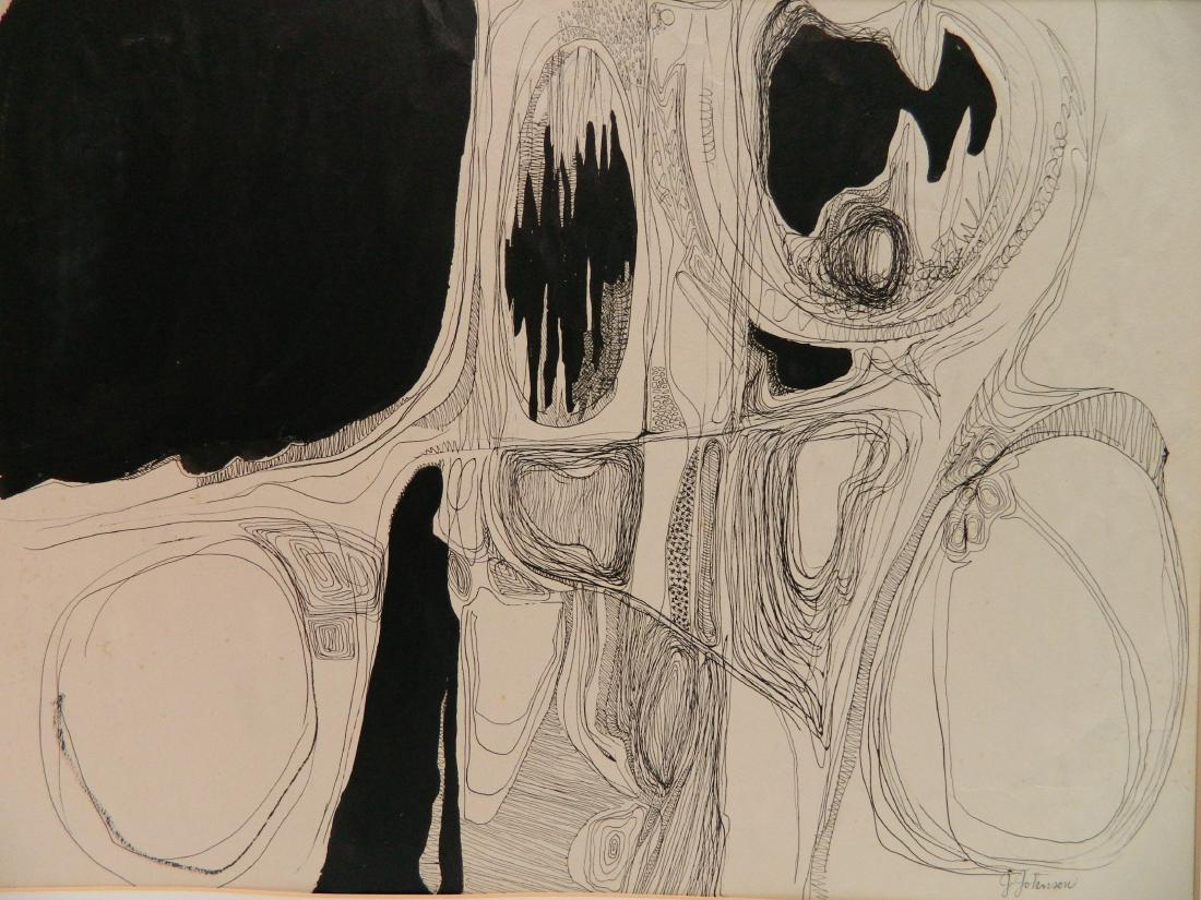 James Johnson pen and ink and wash (1 of 4)