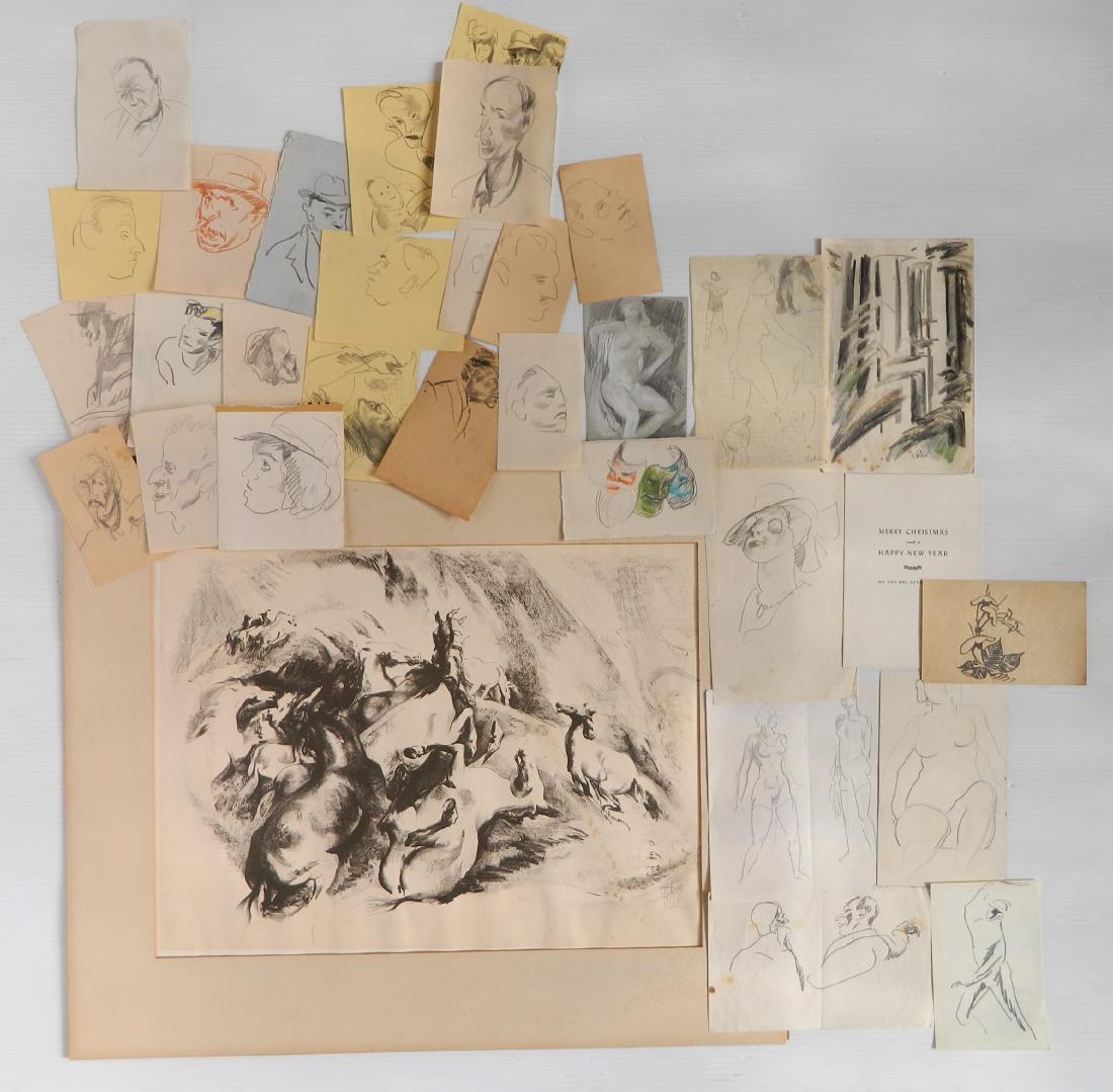 Henry G. Keller works on paper (1 of 6)