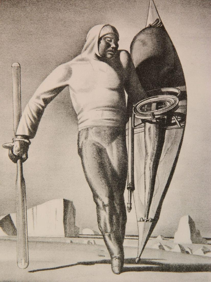 Rockwell Kent lithograph (1 of 4)