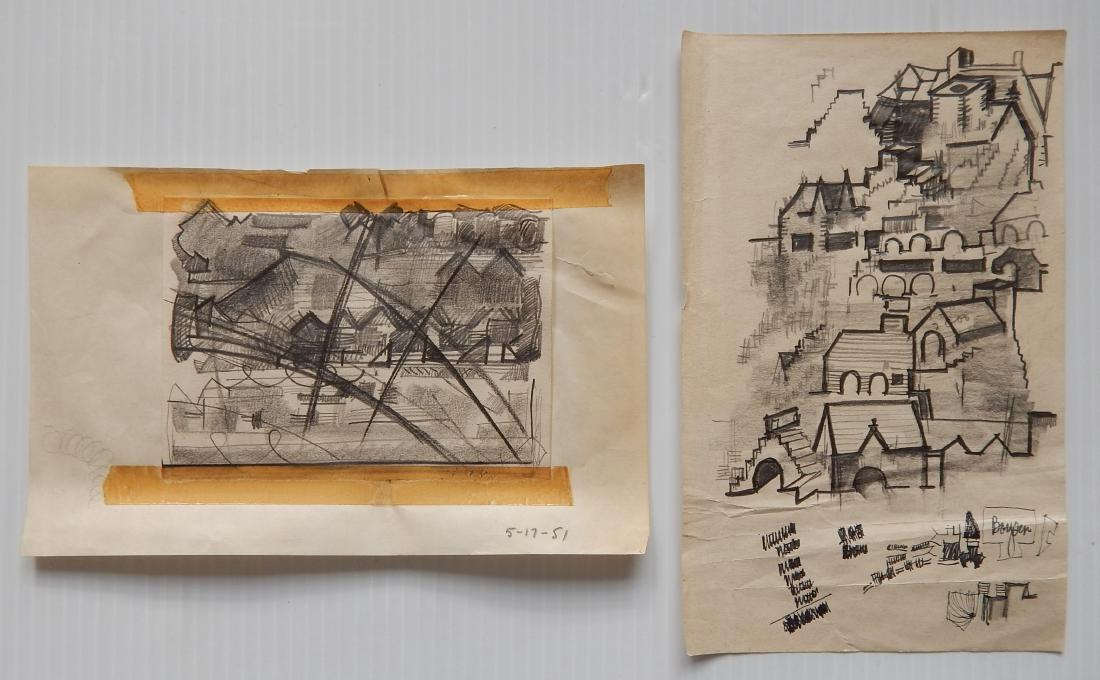 Sidney Loeb 14 works on paper (1 of 8)