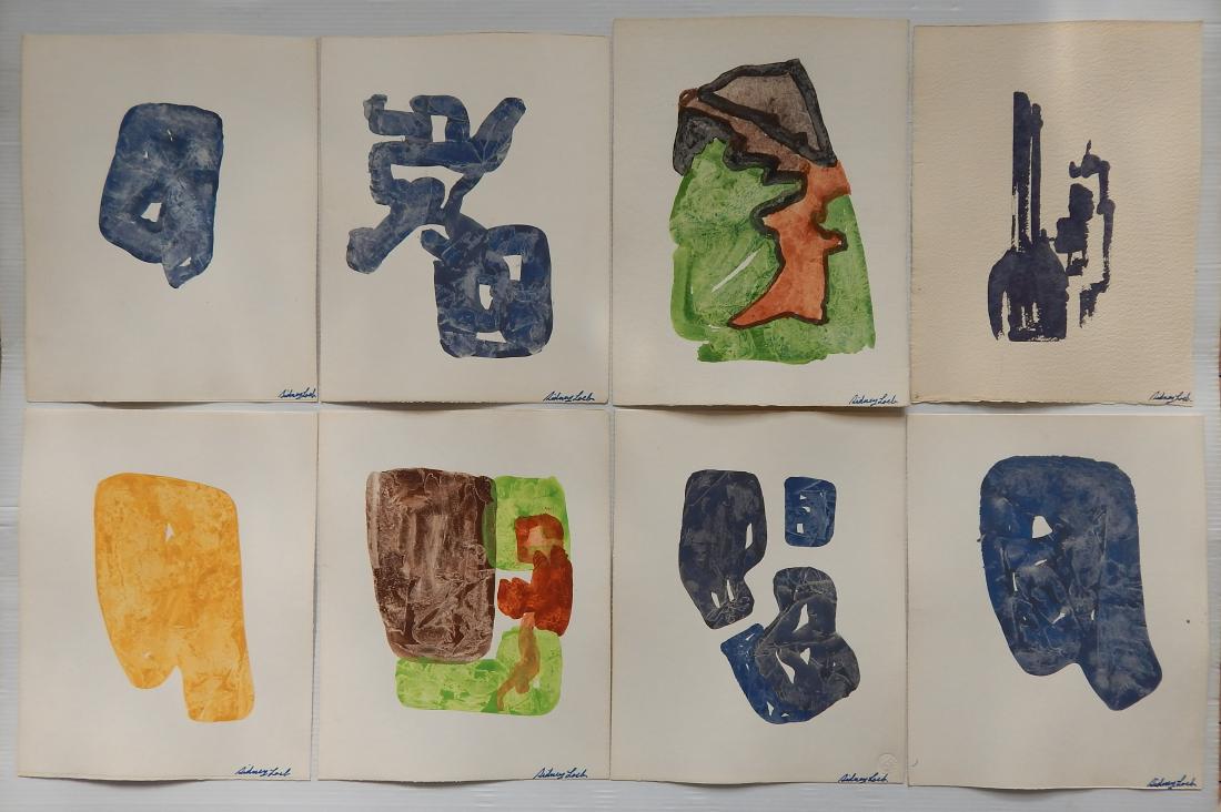 Sidney Loeb 24 silkscreens (1 of 4)