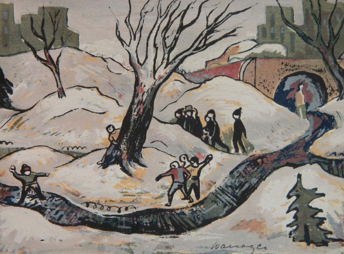 Hyman Warsager silkscreen (1 of 4)