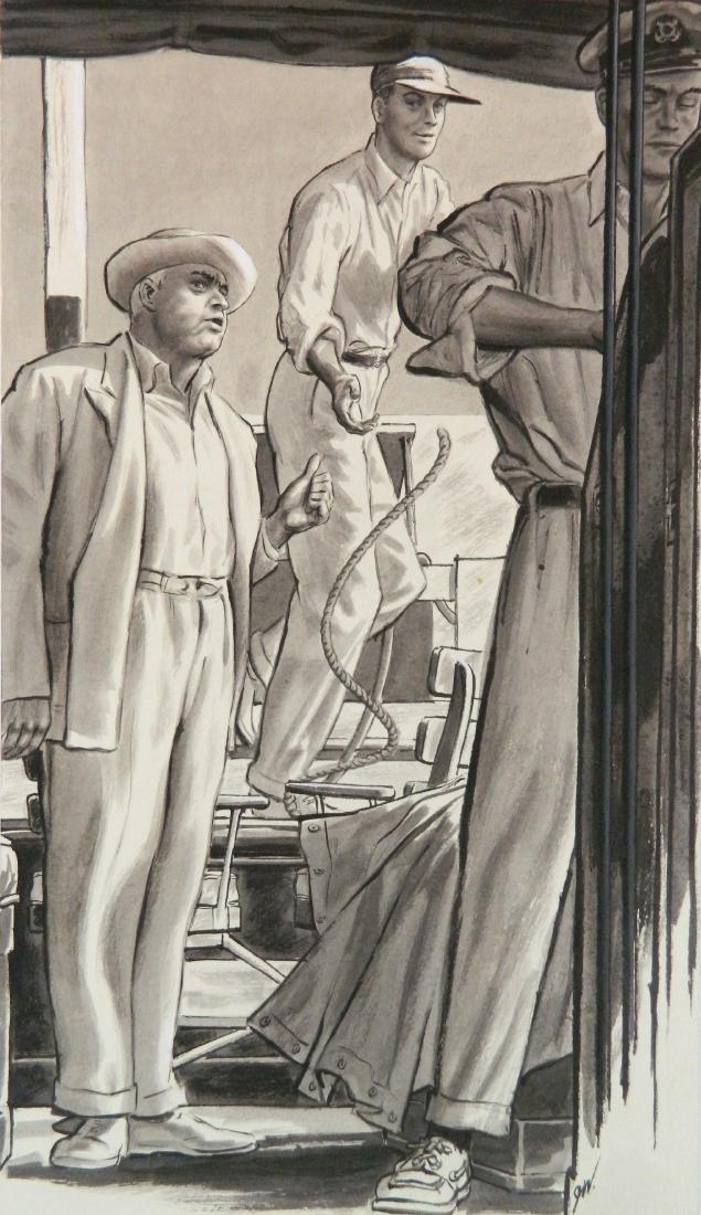 James W. Williamson pen and ink (1 of 4)