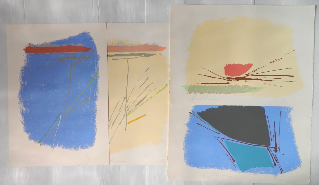 Dan Christensen 4 silkscreens (1 of 7)