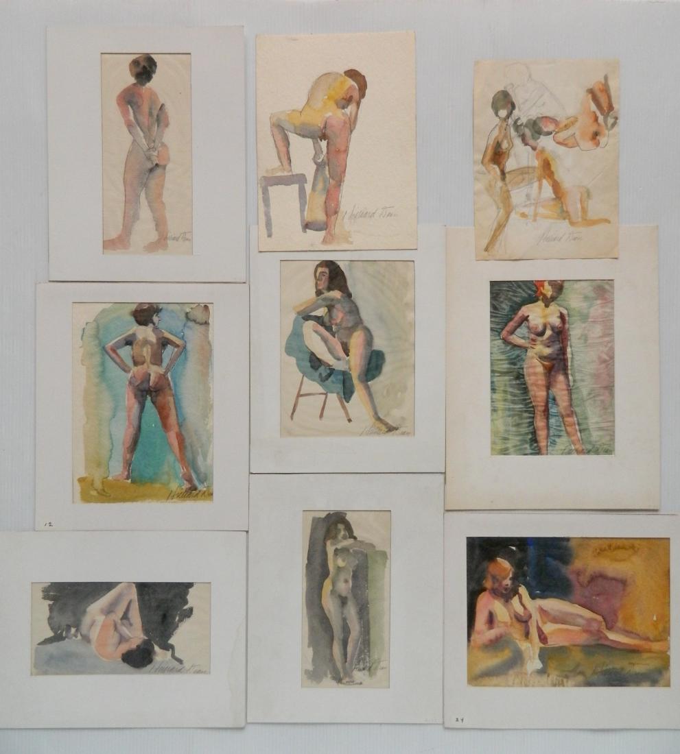 Hilliard Dean 9 watercolors (1 of 7)