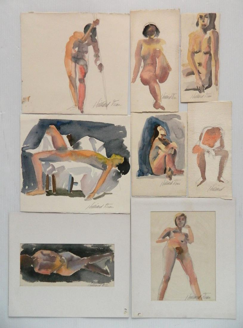 Hilliard Dean 8 watercolors (1 of 8)