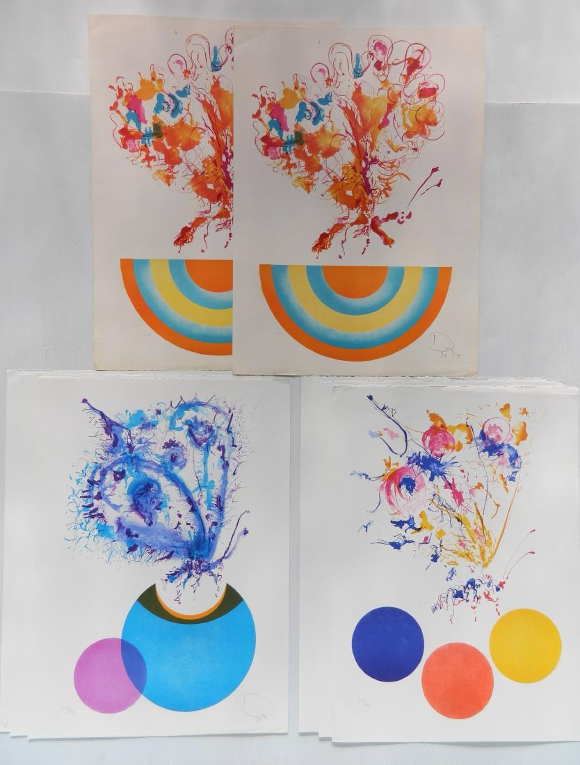 Laszlo Dus 8 lithographs (1 of 2)