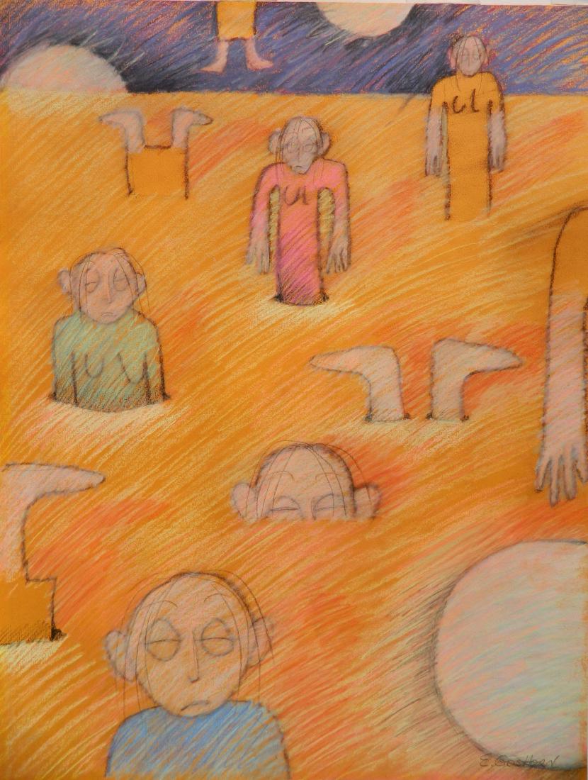 E. Goshorn chalk pastel (1 of 3)