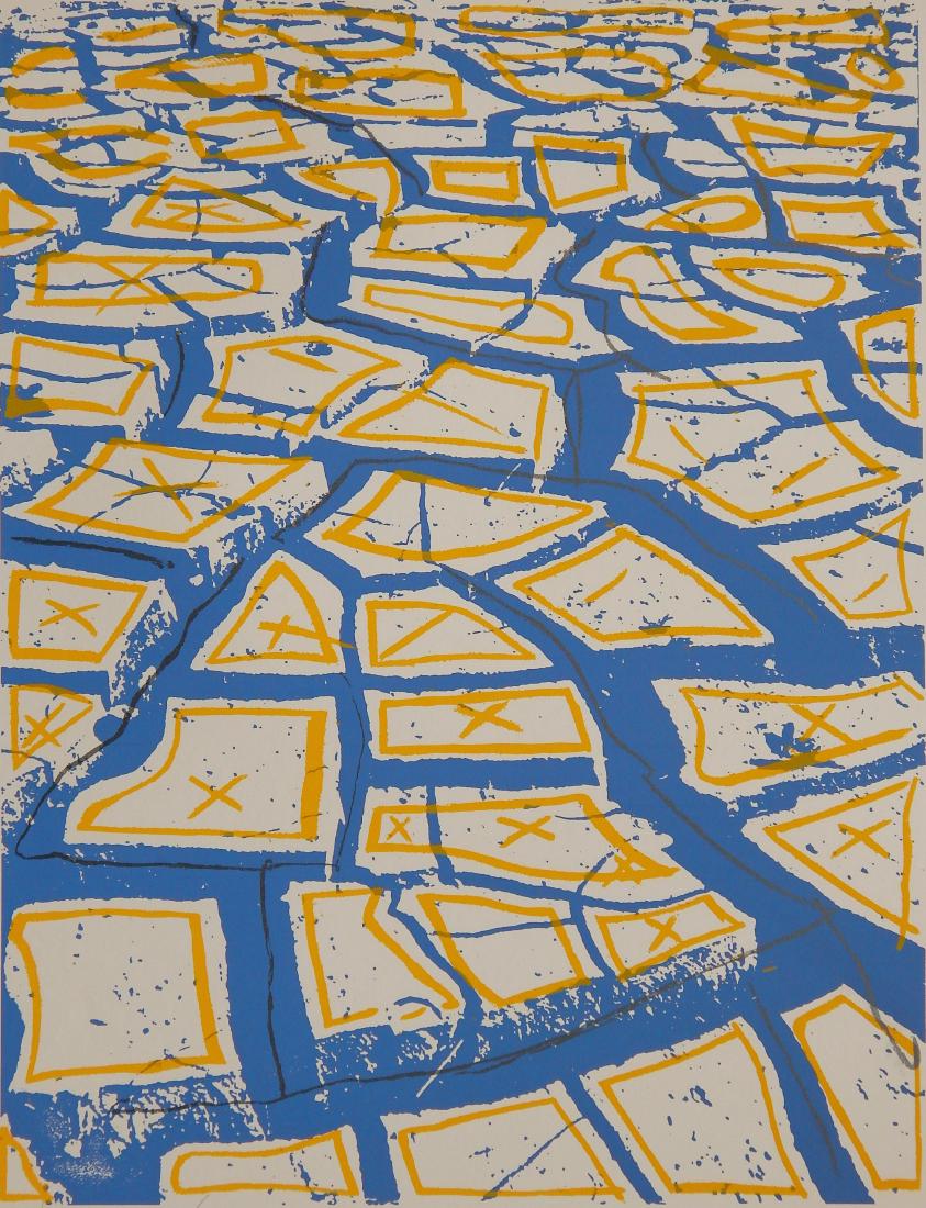 Menashe Kadishman silkscreen (1 of 4)