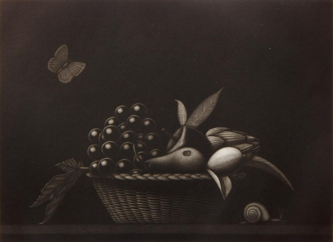 Leonard Marchant 2 mezzotints (1 of 9)