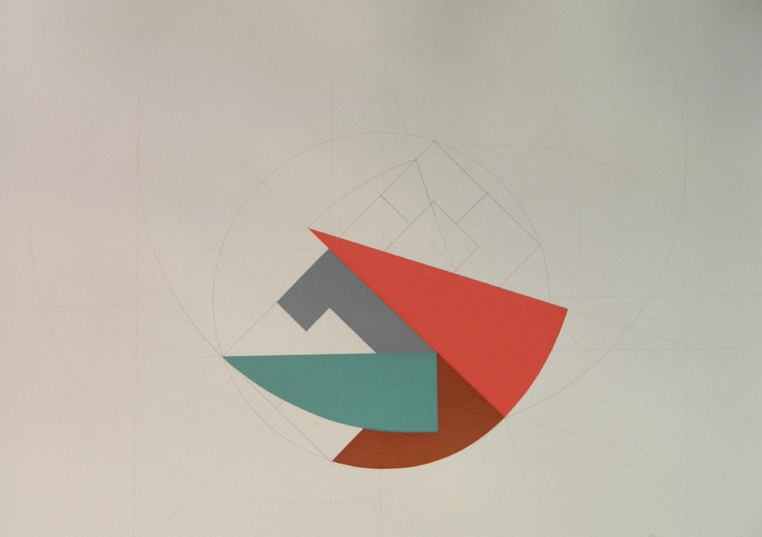 John Pearson screenprint and pencil (1 of 4)