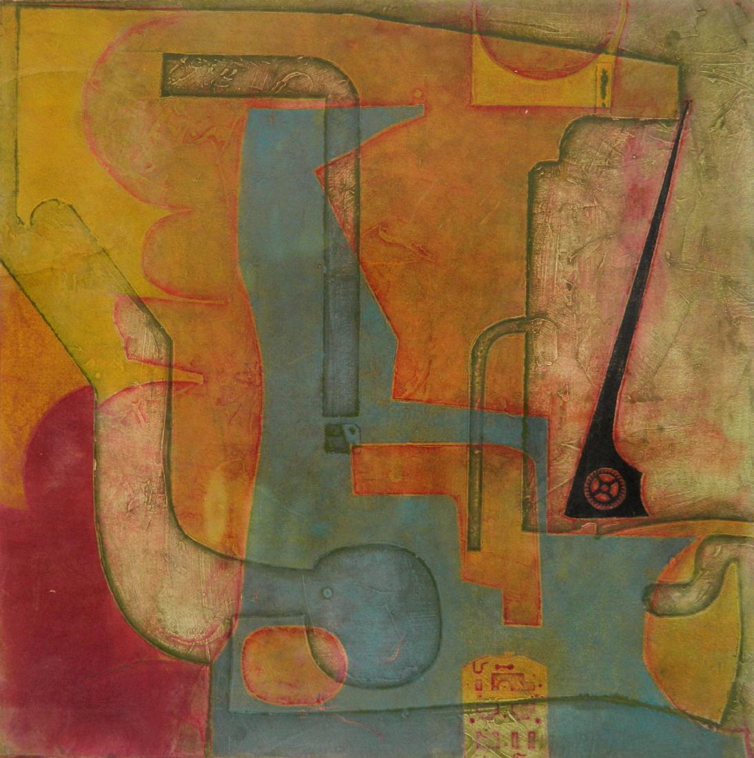 John Ross collograph (1 of 4)