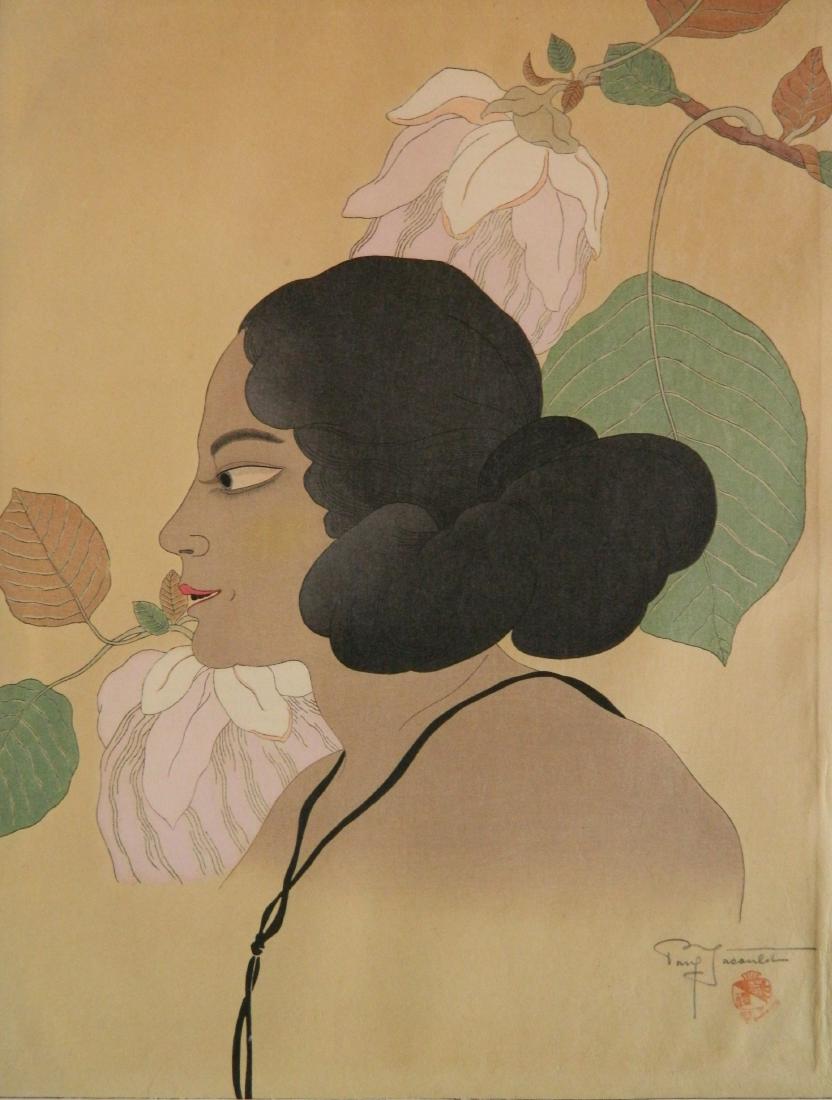 Paul Jacoulet woodblock (1 of 4)