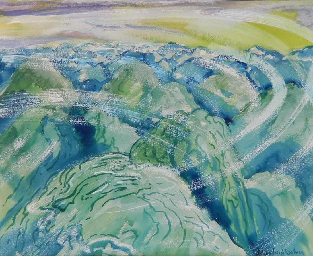 William Joseph Eastman watercolor (1 of 4)