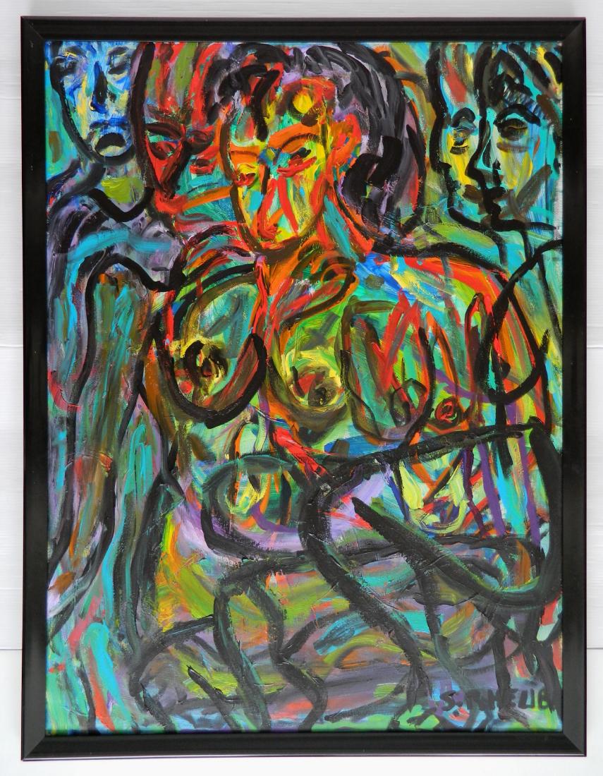 Sid Rheuban acrylic (1 of 4)