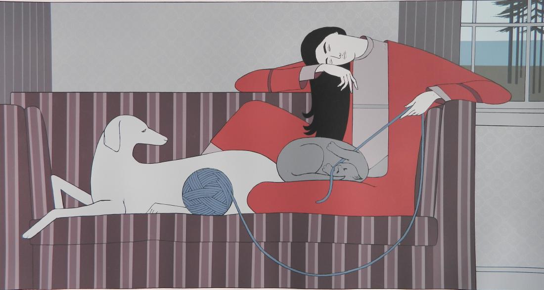 Will Barnet silkscreen (1 of 4)